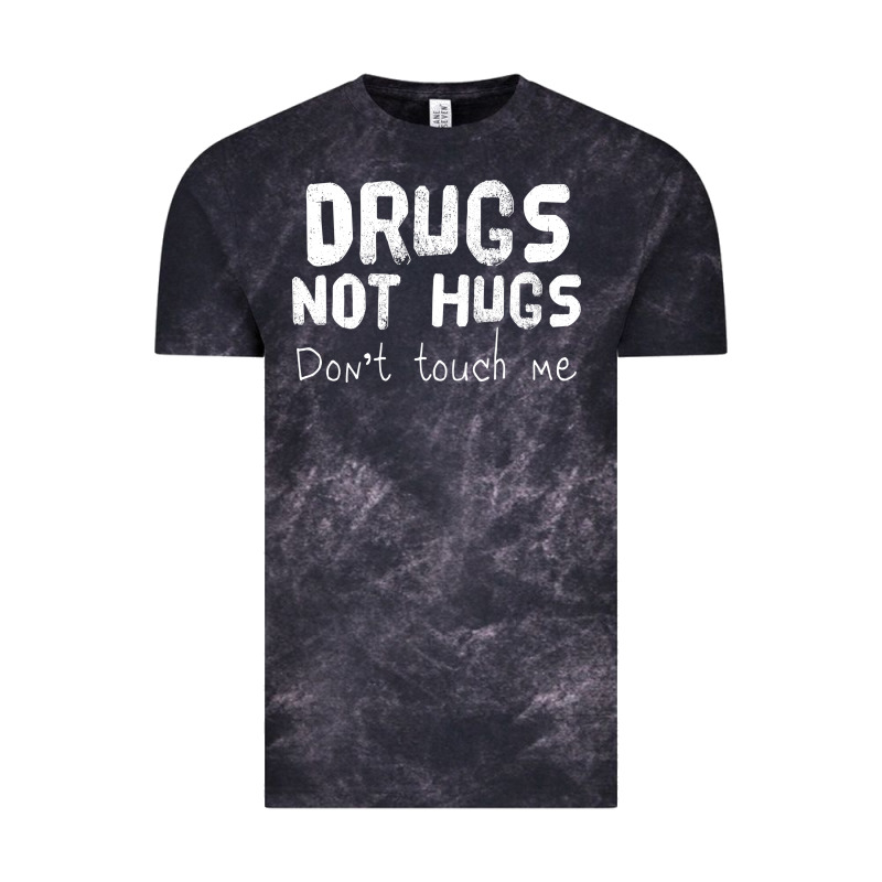 Drugs Not Hugs Vintage Tee by linhVisuals | Teevron