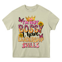 Mossy im not bossy i just have leadership skills Heavy Core Tee - NancyCooperArtShop