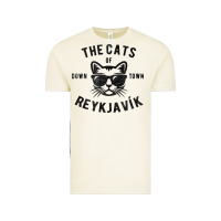 Vintage Arctic cats of downtown reykjavik t shirt Vintage Tee - linhVisuals