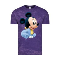 Cloud Purple baby micke  mouse Vintage Tee - linhVisuals