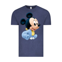 Vintage Denim baby micke  mouse Vintage Tee - linhVisuals