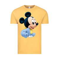 Vintage Mustard baby micke  mouse Vintage Tee - linhVisuals
