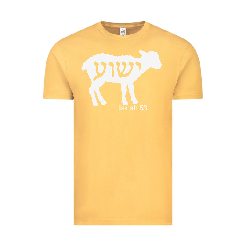 Isaiah 53 Lamb Yeshua Jesus T Shirt Vintage Tee by linhVisuals | Teevron
