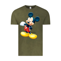 Vintage Olive micke mouse Vintage Tee - linhVisuals