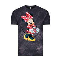 Cloud Black minni mouse Vintage Tee - linhVisuals