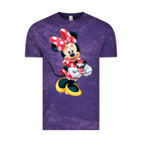Cloud Purple minni mouse Vintage Tee - linhVisuals