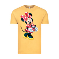 Vintage Mustard minni mouse Vintage Tee - linhVisuals