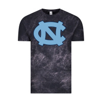 Cloud Black north carolina Vintage Tee - linhVisuals