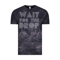 Cloud Black retro edm wait for the drop house dj trance wash t shirt Vintage Tee - linhVisuals