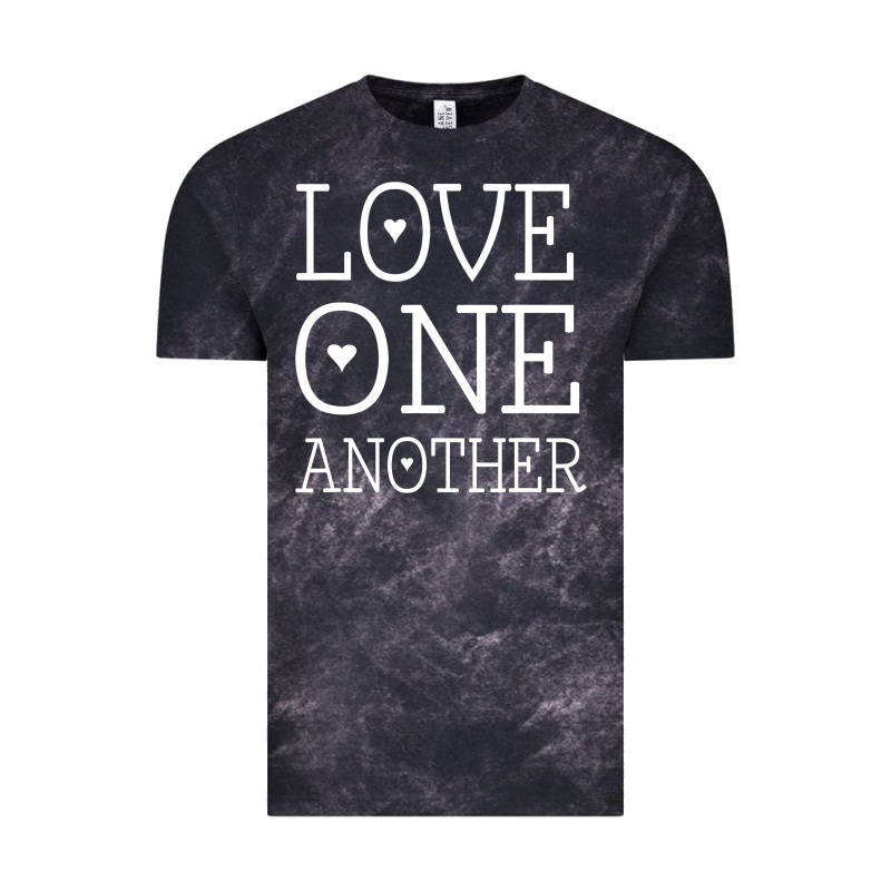Love One Another Jesus Quote Christian T Shirt Vintage Tee by linhVisuals | Teevron