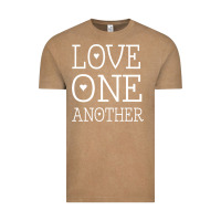 Vintage Coffee love one another jesus quote christian t shirt Vintage Tee - linhVisuals