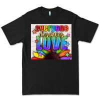 Everyone Deserves Love Pride Lgbtq+ Tumbler Premium Tee | Teevron