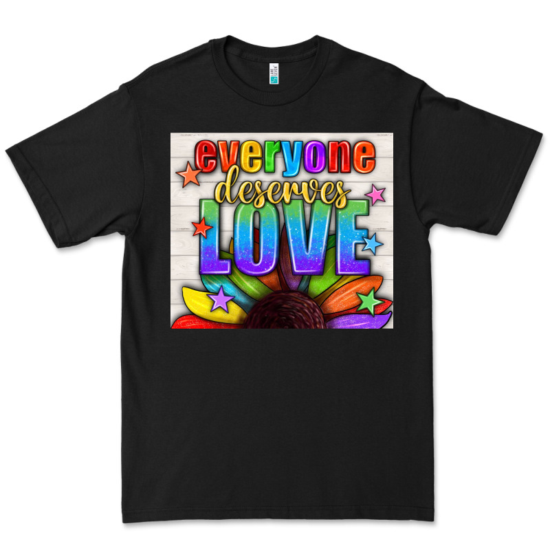 Everyone Deserves Love Pride Lgbtq+ Tumbler Premium Tee by BundleAndBundleShop | Teevron