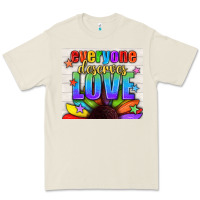 Bone Everyone Deserves Love Pride LGBTQ+ Tumbler Premium Tee - BundleAndBundleShop