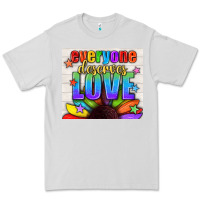 Dove Grey Everyone Deserves Love Pride LGBTQ+ Tumbler Premium Tee - BundleAndBundleShop