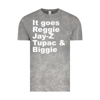 Cloud Rock it goes reggie jay Vintage Tee - linhVisuals