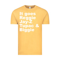 Vintage Mustard it goes reggie jay Vintage Tee - linhVisuals