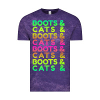 Cloud Purple edm rave shirt  boots and cats gift Vintage Tee - linhVisuals