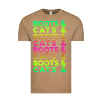 Vintage Coffee edm rave shirt  boots and cats gift Vintage Tee - linhVisuals
