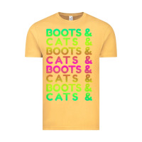 Vintage Mustard edm rave shirt  boots and cats gift Vintage Tee - linhVisuals