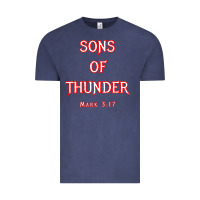 Vintage Denim sons of thunder zebedee james and john mark 317 bible t shirt Vintage Tee - linhVisuals