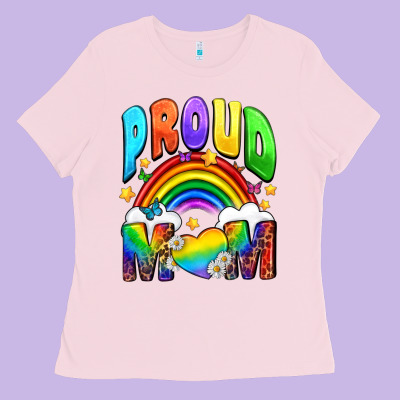 Western Proud Mom Ladies Tee Designed By Bundleandbundleshop