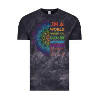 Cloud Black kindeness In A World Where You Can Be Anything Choose Kind Kindness Vintage Tee - linhVisuals