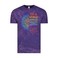 Cloud Purple kindeness In A World Where You Can Be Anything Choose Kind Kindness Vintage Tee - linhVisuals