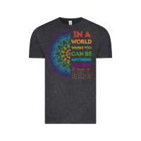 Vintage Black kindeness In A World Where You Can Be Anything Choose Kind Kindness Vintage Tee - linhVisuals