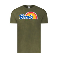 Vintage Olive Bravo Supermarket Vintage Tee - linhVisuals