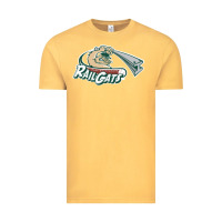 Vintage Mustard gary sports Vintage Tee - linhVisuals