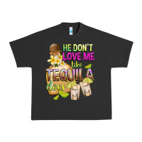 Pigment Black He Don't Love Me Like Tequila Does Urban Heavy Tee - texasbilliewilder