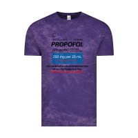 Cloud Purple funny anesthesia anesthesiologist crna nurse t shirt Vintage Tee - linhVisuals