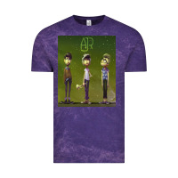 Cloud Purple ajr green Vintage Tee - linhVisuals
