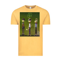 Vintage Mustard ajr green Vintage Tee - linhVisuals