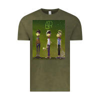 Vintage Olive ajr green Vintage Tee - linhVisuals