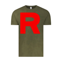 Vintage Olive team rocket Vintage Tee - linhVisuals