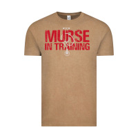 Vintage Coffee funny male nurse murse in training t shirt Vintage Tee - linhVisuals