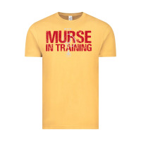 Vintage Mustard funny male nurse murse in training t shirt Vintage Tee - linhVisuals