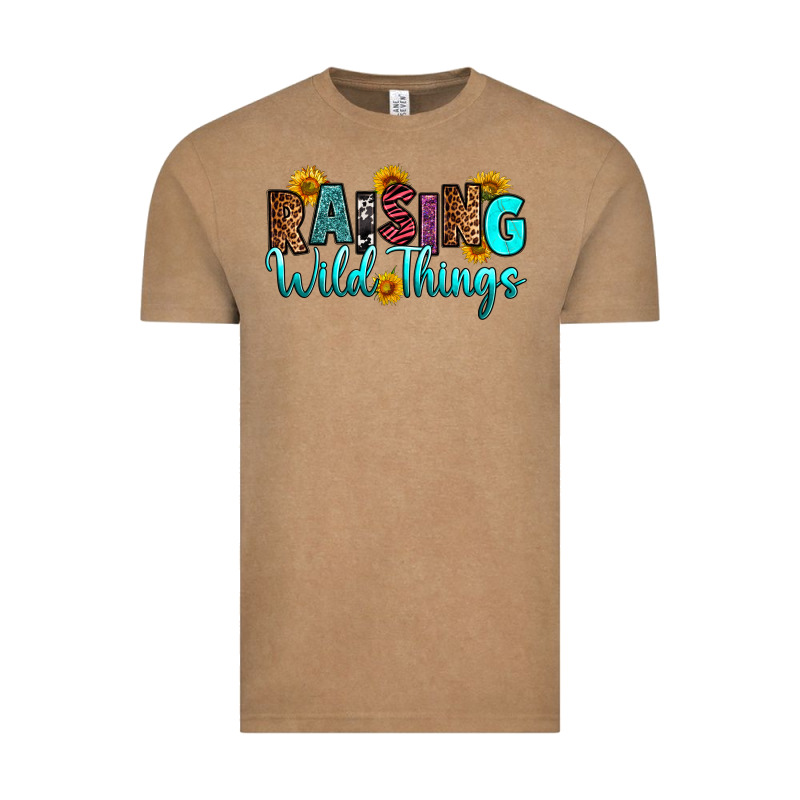 Raising Wild Things Vintage Tee by RanaPortraitStore | Teevron
