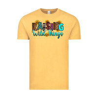 Vintage Mustard raising wild things Vintage Tee - RanaPortraitStore