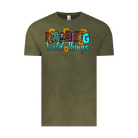Vintage Olive raising wild things Vintage Tee - RanaPortraitStore