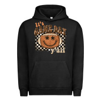 Pigment Black it's game day y'all football smiley face Urban Hoodie - BarkalooDesign