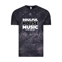 Cloud Black soulful house music deep house edm premium t shirt Vintage Tee - linhVisuals
