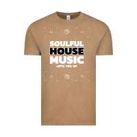 Vintage Coffee soulful house music deep house edm premium t shirt Vintage Tee - linhVisuals