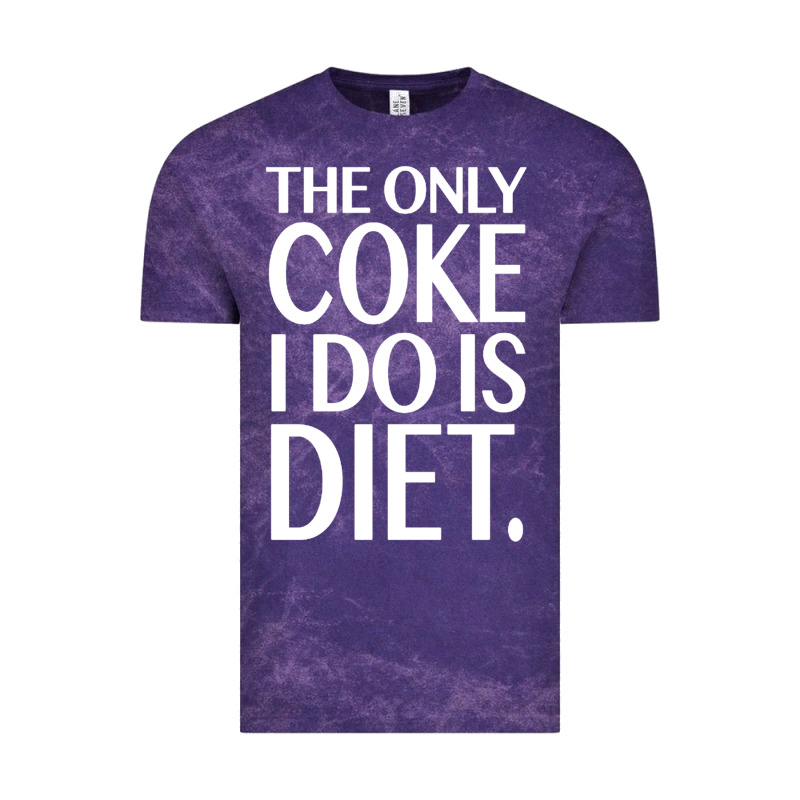 The Only Coke I Do Is Diet Vintage Tee by linhVisuals | Teevron
