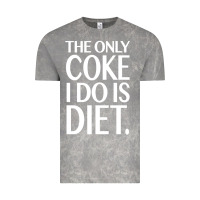 Cloud Rock the only coke i do is diet Vintage Tee - linhVisuals