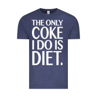 Vintage Denim the only coke i do is diet Vintage Tee - linhVisuals