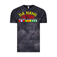 Cloud Black da nang vietnam war veteran military Vintage Tee - linhVisuals