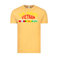 Vintage Mustard da nang vietnam war veteran military Vintage Tee - linhVisuals